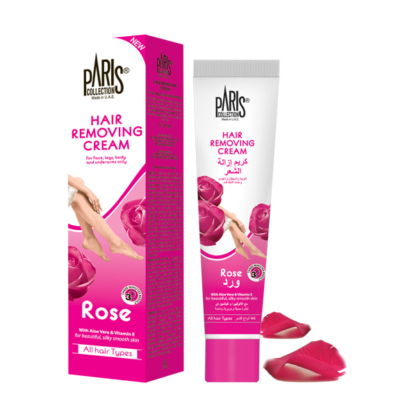 Paris Collection Rose Hair Removing Cream 50ml Personal Care