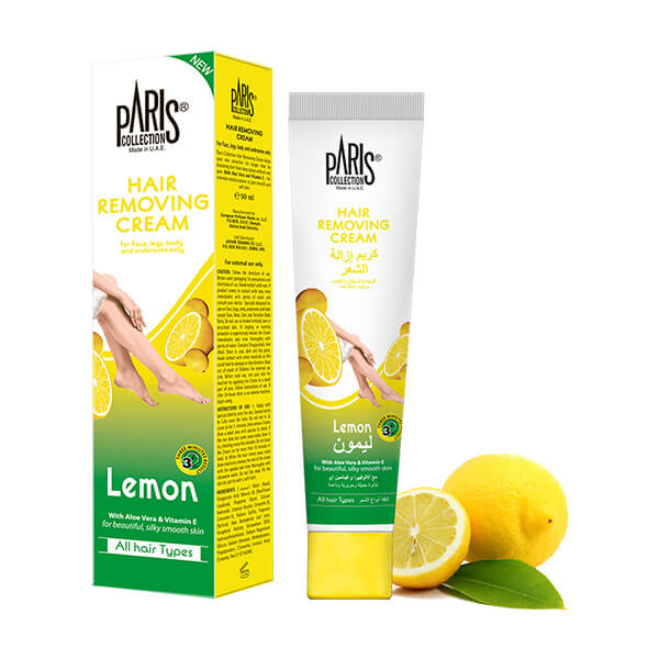 Paris Collection Lemon Hair Removing Cream 50ml Personal Care